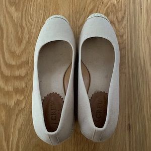 J Crew wedge espadrille size 7